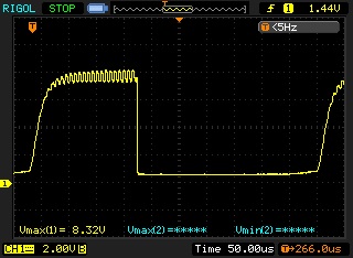 Выходной сигнал 9600 бод