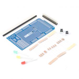 Mega Proto Shield Kit - Комплект деталей с макетной платой для расширения для Arduino Mega