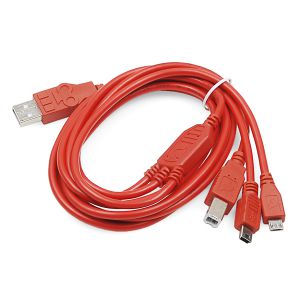 Купить USB-кабель разветвитель - 3 в 1 в магазине ПАКПАК