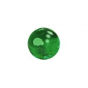 Стеклянный шарик зелёный