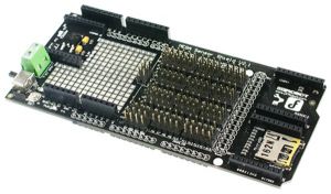 Купить Mega IO Expansion Shield для Arduino Mega V2.1 в магазине ПАКПАК