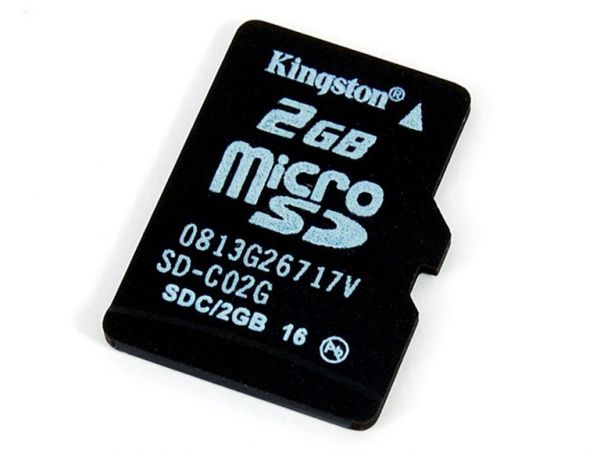 Карта памяти microsd 2 gb